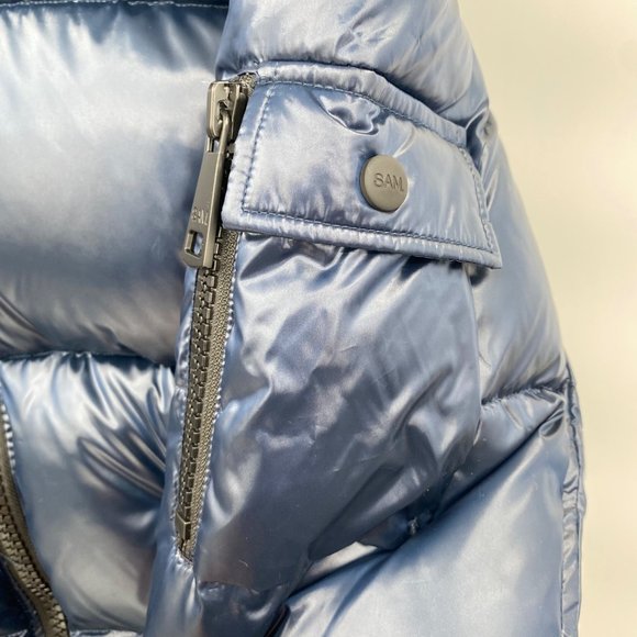 SAM. New York Womens Freestyle Down Puffer Jacket XL in Midnight - Picture 9 of 14